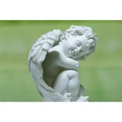 新品☆居眠り天使置物のサムネイル