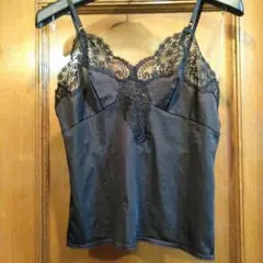 キャミソール ブラック 90