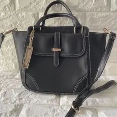 マリクレールビス★【超美品】ハンドバッグ /ショルダーバッグ/ブラック