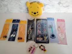 ディズニーキャラクター キーホルダー ストラップまとめ売り