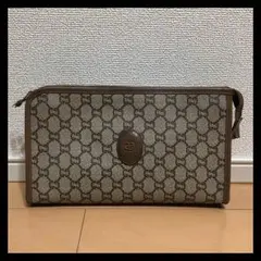 【良品】GUCCI グッチ オールド GGプラス ポーチ クラッチ