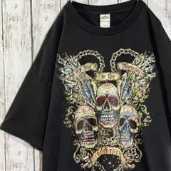 YAZBEK ビンテージTシャツ 全面プリント 総柄 チカーノ ローライダー 