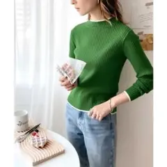 重ね着風 ニット