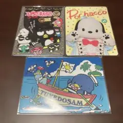 いちご新聞　トレーディングカード　ばつ丸　ポチャッコ　タキシードサム