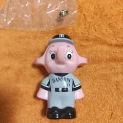 未使用 阪神タイガースコラボ サトコちゃん 貯金箱フィギュア 310