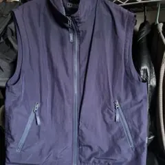 ダークネイビー ノースリーブベスト