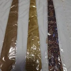 RENOWN エンスイートネクタイ 各3900円 3本セット