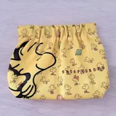 [匿名発送] スヌーピー　ウッドストック　ポーチ　小銭入れ　磁石タイプ