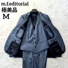 【極美品】伊製生地　マルゾット　スリーピース　ブルー　ストライプ　M　タカキュー 2026年最新】TAKAQ カラー：ブルー系 ビジネススーツの人気アイテム