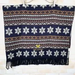 【マリオバレンチノ】ストール ひざ掛け 大判 アクリル