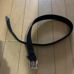 블랙 우븐 메시 벨트