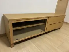 無印良品 オーク材 AVラック テレビボード 薄型 150cm【廃盤品