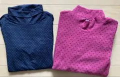 UNIQLO（2枚セット）✴︎タートルネック140＆フリース150