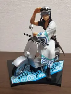 銀魂 バンプレスト 一番くじ Ａ賞 坂田銀時 ＆ スクーターフィギュア