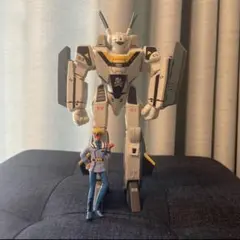 超時空要塞 1/55 超合金ヴァルキリー vf-1s 骸骨戦闘機 - メルカリ