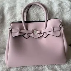 美品　SAVE MY BAG ピンクトートバッグのサムネイル