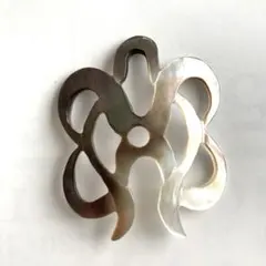 貝殻 花形装飾品 パーツ