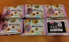 【新品未開封】ディズニー　刺繍缶バッジ　ビスケット2　6点セット