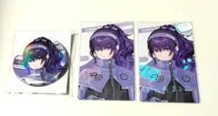 プロセカ　クリフェス　缶バッジ　エピカ　箔押し　朝比奈まふゆ　3点セット