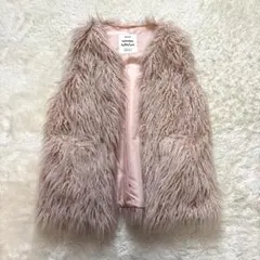 ZARA girls ザラガールズ ファーベスト 140