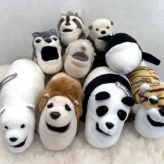 【9点セットチェーン付】シャクレルプラネット ぬいぐるみ マスコット まとめ売り