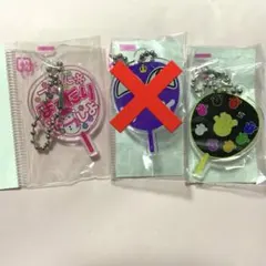 【未開封】もじパラ うちわ型アクキー Snow Man