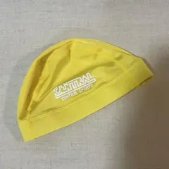 セントラルスポーツ 水泳 帽子 キッズ 黄色 Lサイズ
