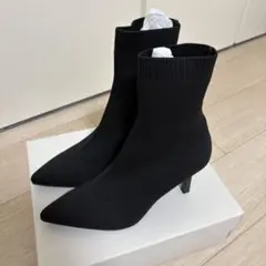 新品未使用★RANDA ランダ ソフトストレッチニットソックスブーツ M