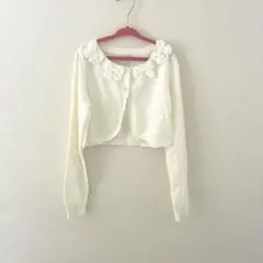 エニィファム　130 カーディガン　ボレロ　美品