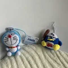 ドラえもん タケコプターマスコットぬいぐるみストラップ　非売品　ドンキ2個セット