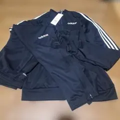 タグ付adidas AEROREADY ジャージ 上下セットアップ ブラック L