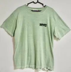 【美品】GOOD ROCK SPEED NYC Tシャツ グリーン Mサイズのサムネイル
