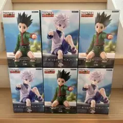 【新品未開封】HUNTER×HUNTER ぬーどるストッパーフィギュア6体セット