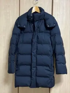 ユニクロ　シームレスダウンコート黒Mのサムネイル