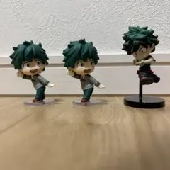 ヒロアカ緑谷出久フィギア3個セット