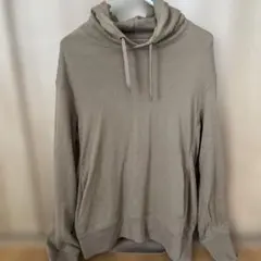 UNIQLO ベージュ フード付きパーカー Lサイズ