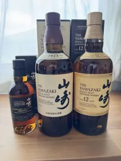 サントリー 山崎12年 2本 白州 (ノンヴィンテージ)1本 未開封 3本