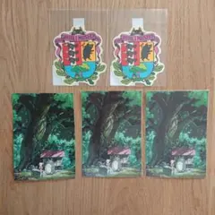 三鷹の森ジブリ美術館 ステッカーとハガキ