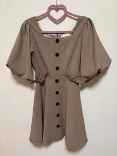 An MILLE 半袖ミニワンピース