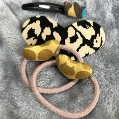 くるみボタン特売1お買い得4点セット可愛いハート型王冠型ヘアピン+パッチンピン