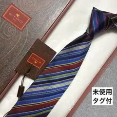 新品】Holliday & Brown／ウェーブ柄／幾何学／カーキ／ネイビー
