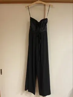 未使用】2025✨️完売品✨️アシメドレープオールインワン 美ライン