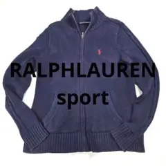 RALPHLAUREN sport ニットケーブルニット　高級ライン、フルジップのサムネイル