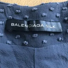 【SALE】BALENCIAGA SILK バレンシアガ　シルクワンピース　36のサムネイル