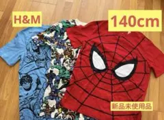 H&M スパイダーマン Tシャツ 140cm 新品未使用品3枚セット