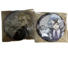 Dr.STONE THEキャラ グリッター缶バッジ スタンリースナイダー ゼノ