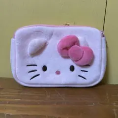 Hello Kitty ぬいぐるみポーチピンク
