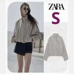 ZARA チェック柄ナイロンジャケット M - メルカリ