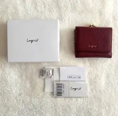 【即日発送】Ungrid レッド三つ折りがま口 財布のサムネイル