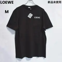 新品未使用】LOEWE ロエベ 胸ポケット ロゴ刺繍 Tシャツ Lサイズ